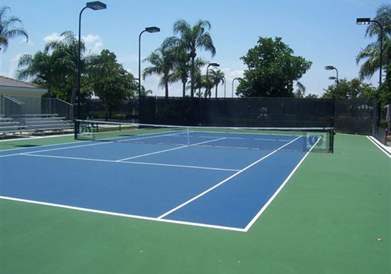 Thi công sân tennis tại TP Vinh Nghệ An